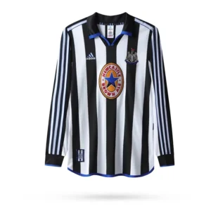 Newcastle United Retro Long Sleeve Jersey Home 1999-00