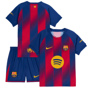 Adult set Barcelona Home Kits (Jersey+Shorts) 25-26