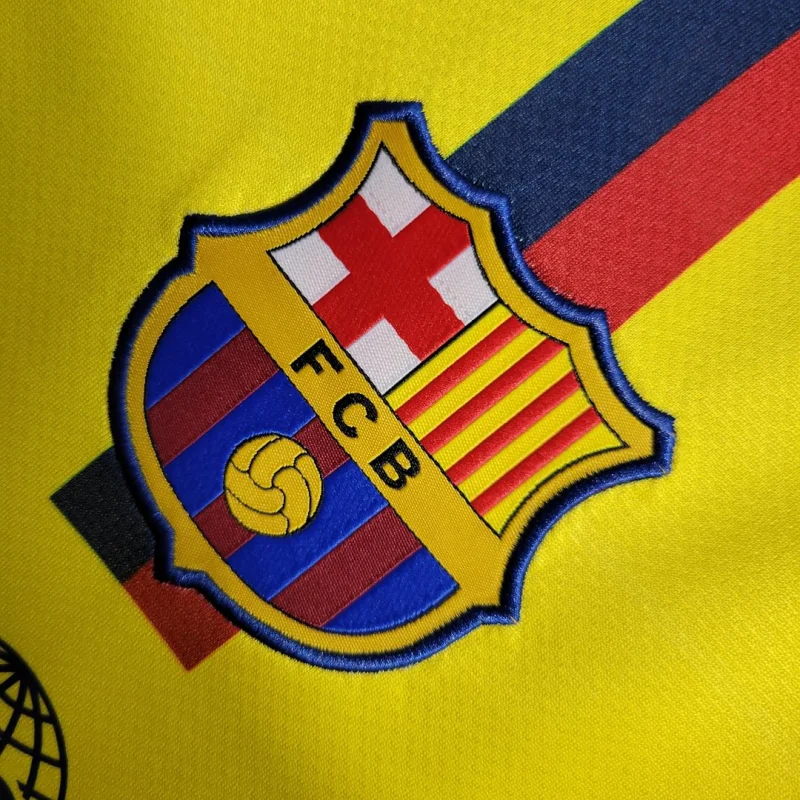 Barcelona UCL Final Retro Away Long Sleeve Jersey 2008-09 - Image 3