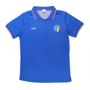 Italy World Cup 1990 Retro Jersey Home