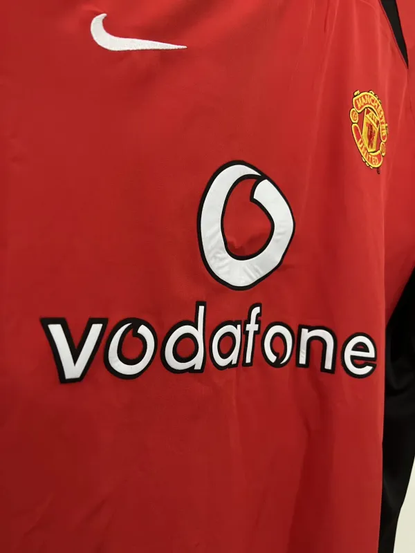 Manchester United Retro Jersey Home Shirt 2002-03 - Image 3