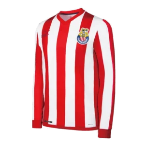 Chivas Guadalajara Soccer Jersey Home Long Sleeve  Retro