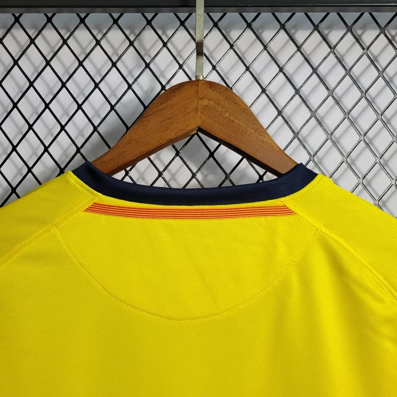 Barcelona UCL Final Retro Away Long Sleeve Jersey 2008-09 - Image 9