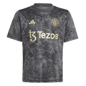 Manchester United Stone Roses Pre-Match Kit Football Jersey 23/24 - Cutejersey