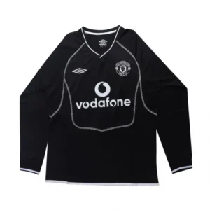 Manchester United Shirt Retro Jersey Goalkeeper Long Sleeve 2000-01