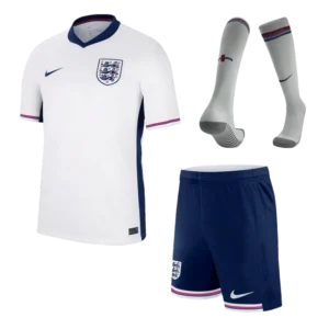 2024 England Nation Home Whole Kit(Jersey+Shorts+Socks) Euro