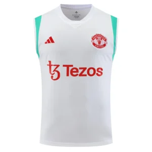 Manchester United Pre-Match Vest 2023/24 Jersey White