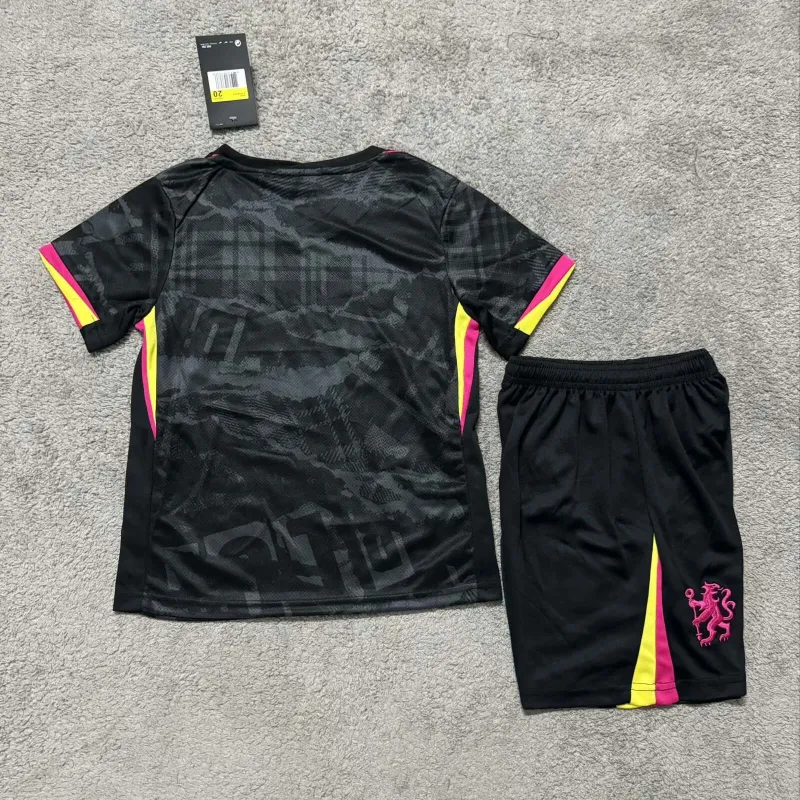 2024-25 Kids Chelsea Third Kit Jersey+Shorts - Image 4