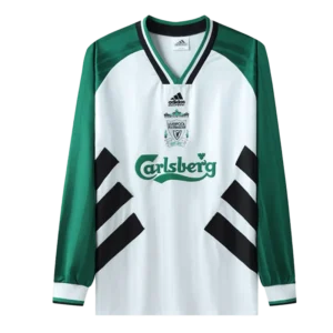 Liverpool Retro Long Sleeve Shirt Away Jersey 1993-95
