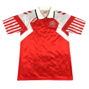 Denmark 1992 Retro Jersey Home