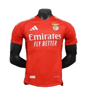 2024-25 Benfica Home Jersey Player Version