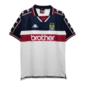 Manchester City 1997-98 Retro Away Jersey
