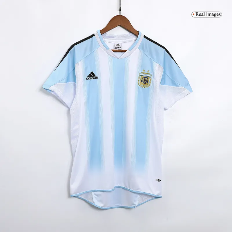 Argentina 2004/05 Retro Home Jersey - Image 7