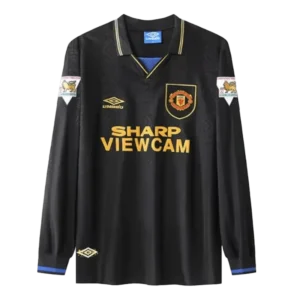 Manchester United Retro Long Sleeve Away Jersey 1993-95