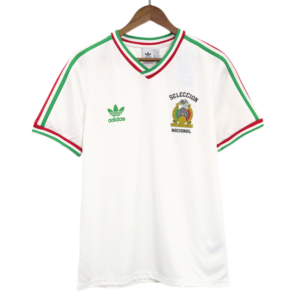 Adidas Mexico Retro Jersey Soccer Shirt 1985