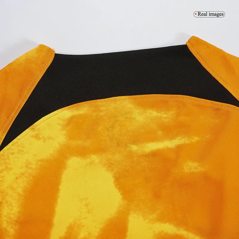Netherlands World Cup 2022 Soccer Jersey Home - Image 11