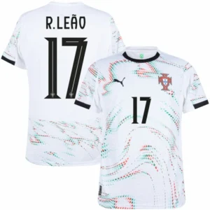 Portugal Away  R.Le?o 17 Shirt 2025-2026 Fan / Player version  Size£ºS-2XL Non-Customize