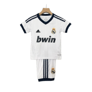 real madrid 12-13 Home Retro Kid Kits White Jersey