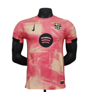 Barcelona 24-25 pink player version third kit concept jersey