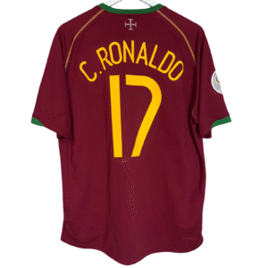 Portugal National Team Home Retro C. Ronaldo 17 £¨ CR7 £©Shirt 2006-2007  Non-Customize