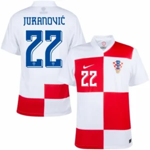 Croatia Home  Juranovi? 22 Shirt 2024-2025 Player version Size£ºS-2XL Non-Customize