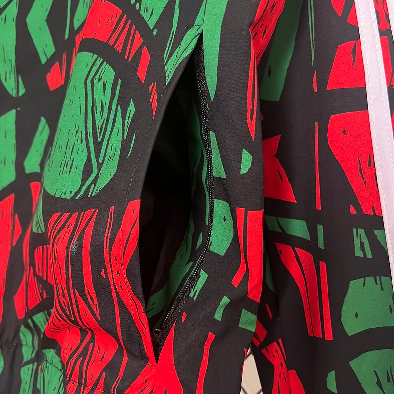 24-25 Arsenal Red&Green Windbreaker Jacket Football - Image 6