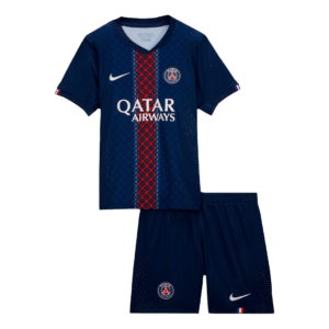 Kids PSG Custom Home Soccer Kits 2025-26