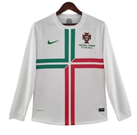 Portugal 2012 Retro Jersey Away Long Sleeve