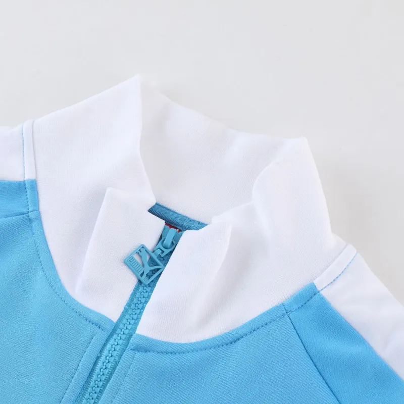 Manchester City Training Kit (Jacket+Pants) Blue 2023/24 - Image 3