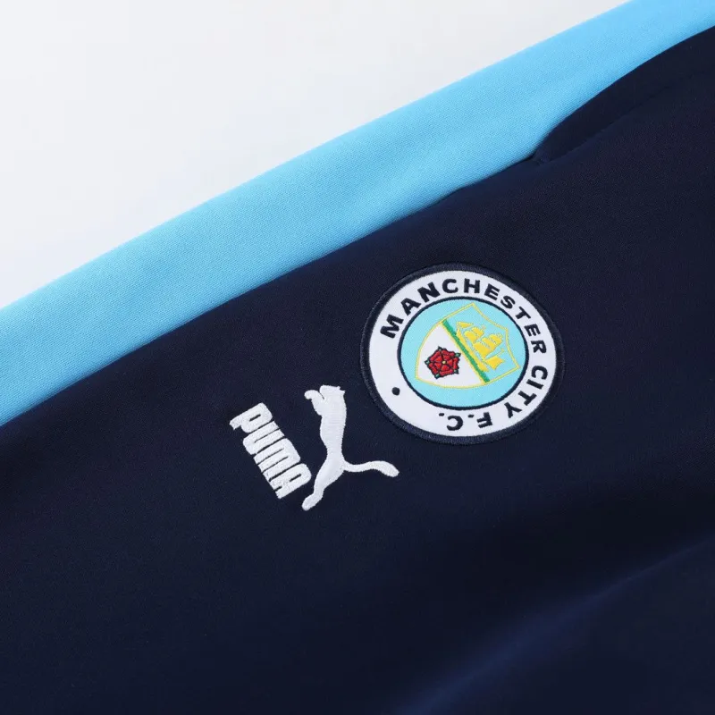 Manchester City Training Kit (Jacket+Pants) Blue 2023/24 - Image 5