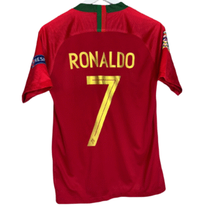 Portugal National Team Home Retro C. Ronaldo 7 (CR7) Shirt 2020-2021 Non-Customize