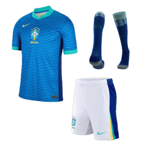 Brazil Away Custom Full Soccer Kits 2024