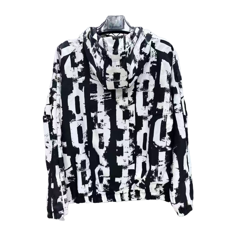 La Liga Barcelona stormcoat jacket long sleeved hooded embroidered edition jacket sportswear 25-26 - Image 2