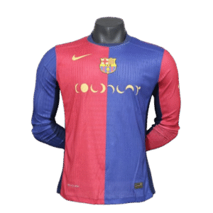 Barcelona x COLDPLAY Long sleeve Home Jersey Player Version 24-25 Shirt