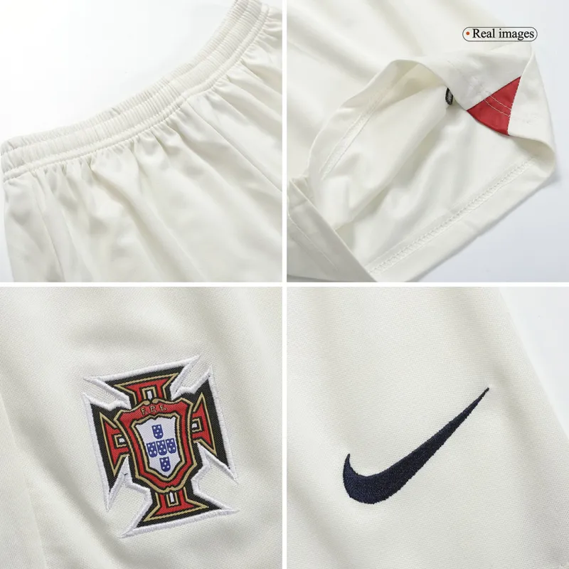 Portugal Kids 2022 Jersey Away Kit(Jersey+Shorts) - Image 7