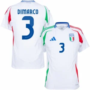 Italy Natio Away Dimarco 3 Shirt 2024-2025 Fan Size£ºS-2XL Non-Customize