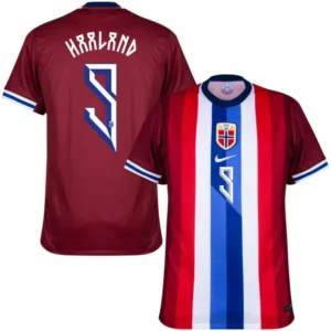 Norway Nation Home Haaland 9 Shirt 2024-2025 Fan Size£ºS-2XL Non-Customize