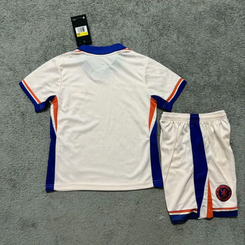 2024-25 Kids Chelsea Away Kits Jersey+Shorts - Image 4