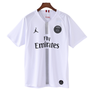 Paris Jordan PSG White Away Shirt Soccer Jersey 18-19