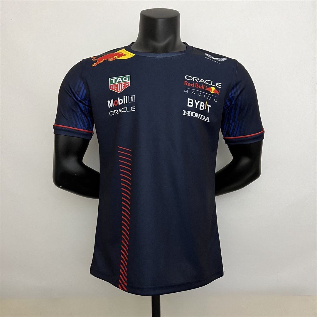 2024 Red Bull F1 Racing Team Set Up Navy T-Shirt - Image 3