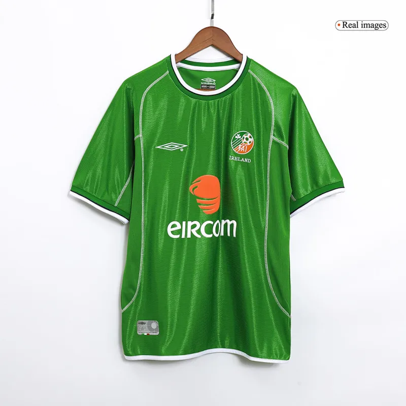 Ireland 2002 Retro Home Jersey - Image 3