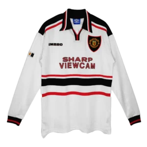 Manchester United Retro Long Sleeve Away Jersey 1998-99