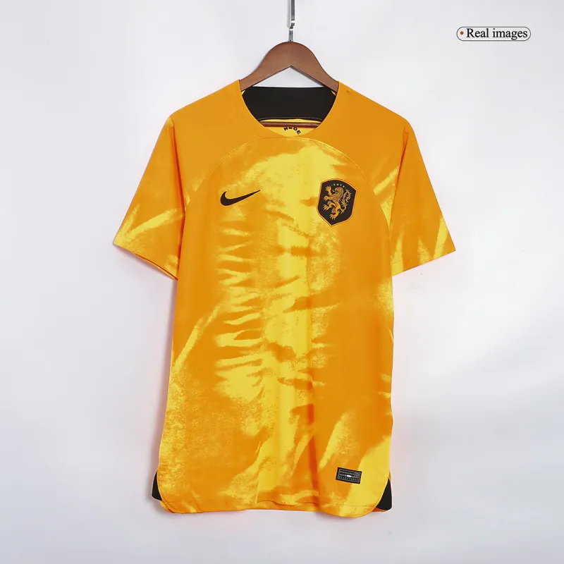 Netherlands World Cup 2022 Soccer Jersey Home - Image 3