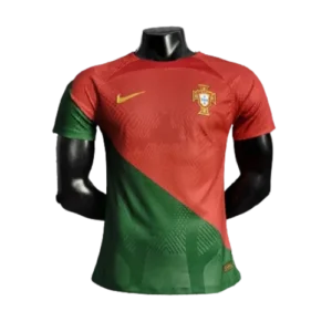 Portugal World Cup 2022 Home Soccer Jersey  Player Version
