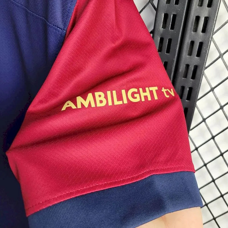 24-25 Barcelona Home COLDPLAY Edition Kids Kit Jersey+Shorts - Image 8