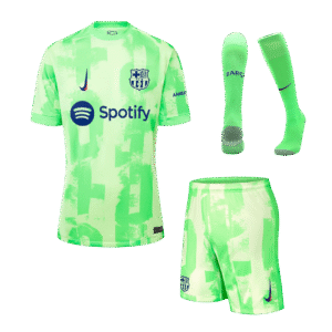 Barcelona Third Away Custom Full Soccer Kit 2024-25