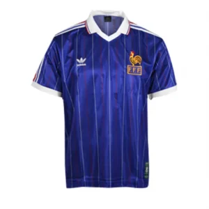 France World Cup 1982 Rertro Jersey Home