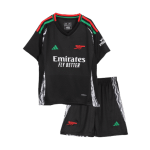 24-25 Arsenal Away Soccer Kids Kit Jersey+Shorts