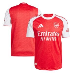 Arsenal Home Jersey Authentic Soccer Shirt 2025-26
