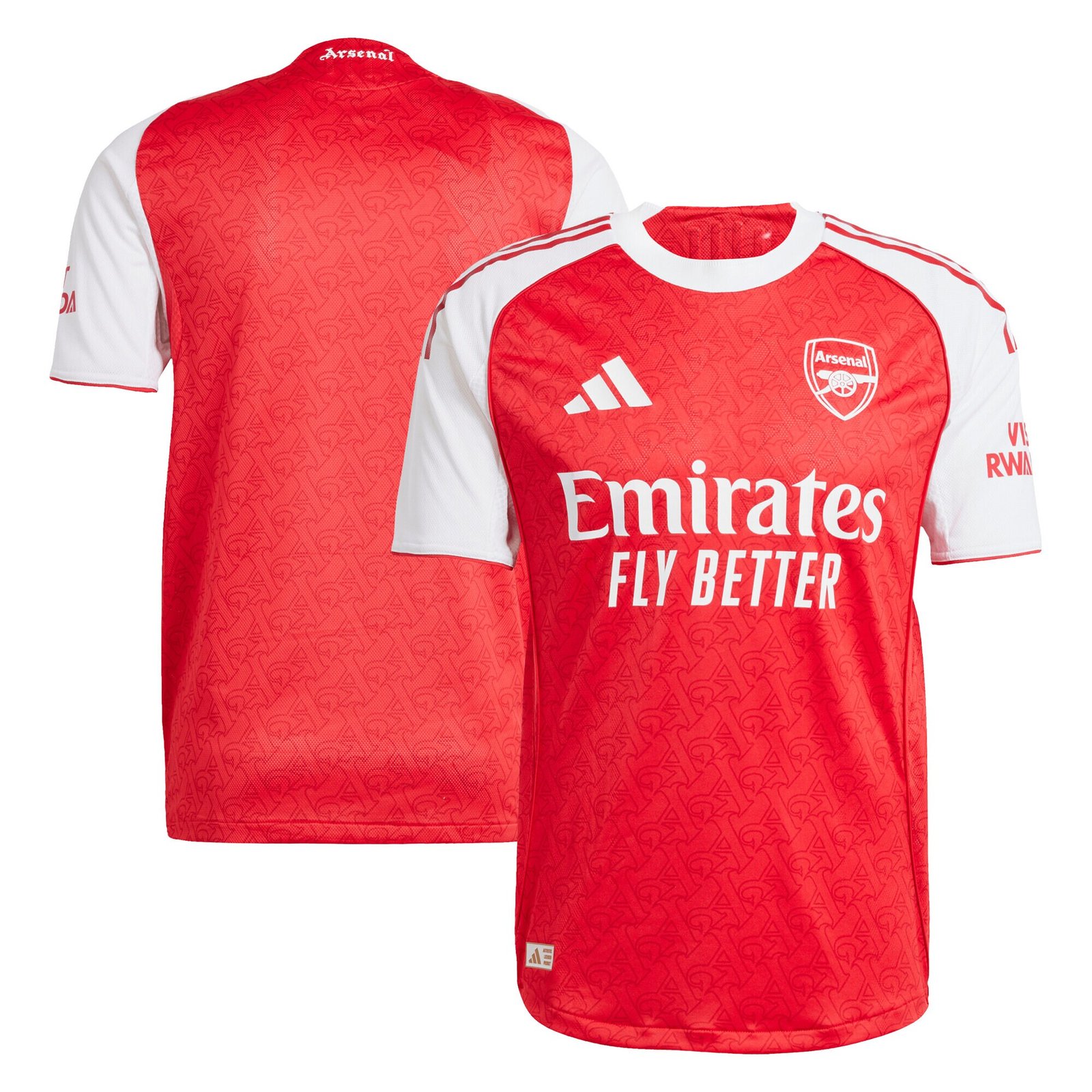 Arsenal Home Jersey Authentic Soccer Shirt 2025-26